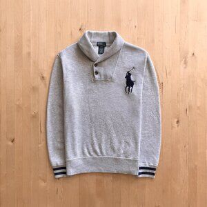 Polo Ralph Lauren Shawl Collar Sweatshirt Boy's Large